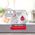 PLATINUM MENU uGI TROFI SKuLOu ADULT BEEF-CHICKEN 375gr